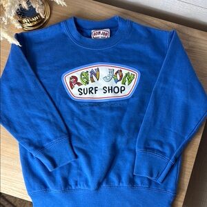 Kids Ron Jon‎ Surf Shop Blue Sweatshirt Size 5